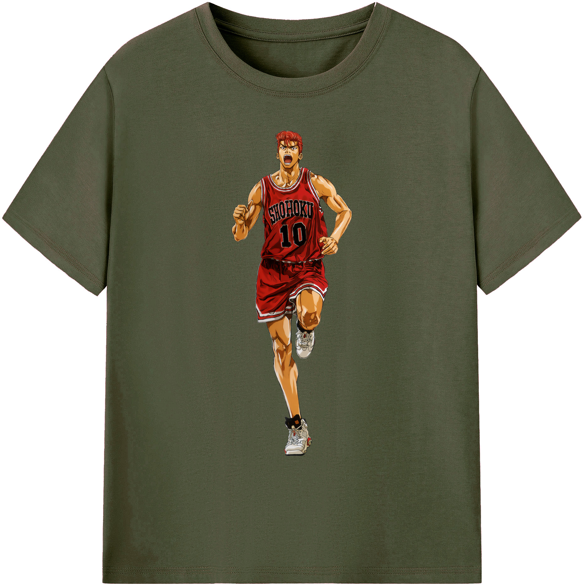 （画像用） SLAM DUNK／スラムダンク 綿100％ メンズ半袖Tシャツ｜肌触りやわらか＆通気性